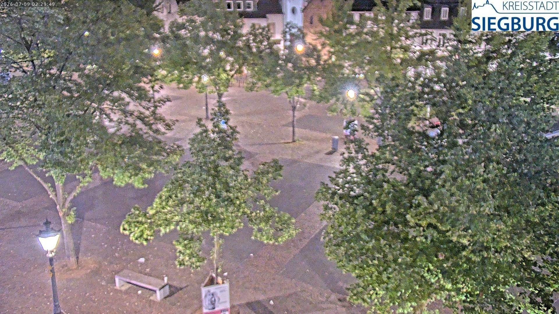 Archiv Foto Webcam Siegburg (Nordrhein-Westfalen) - Blick auf Marktplatz