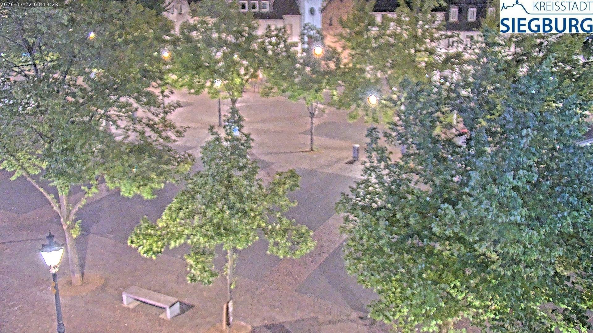 Archiv Foto Webcam Siegburg (Nordrhein-Westfalen) - Blick auf Marktplatz