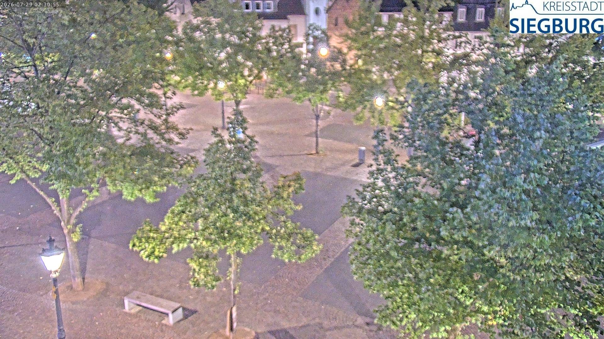 Archiv Foto Webcam Siegburg (Nordrhein-Westfalen) - Blick auf Marktplatz
