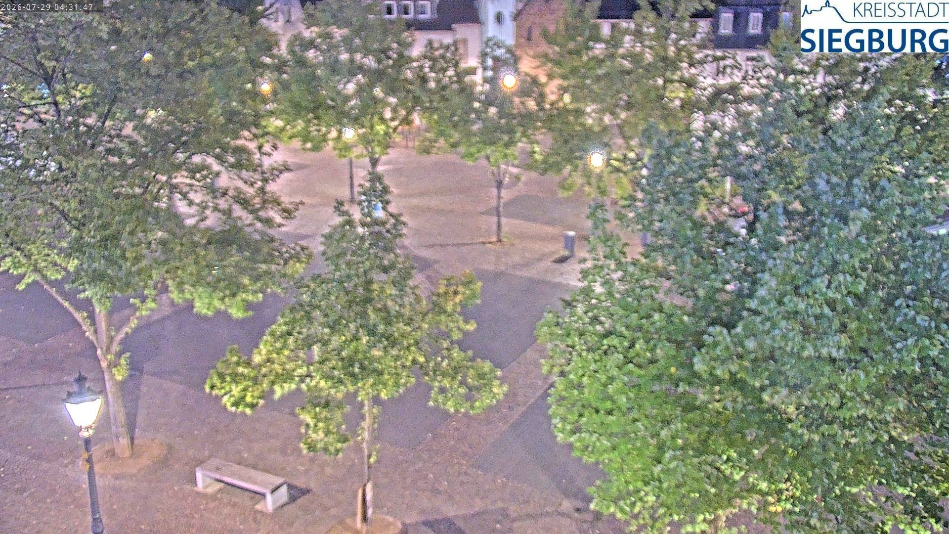 Archiv Foto Webcam Siegburg (Nordrhein-Westfalen) - Blick auf Marktplatz