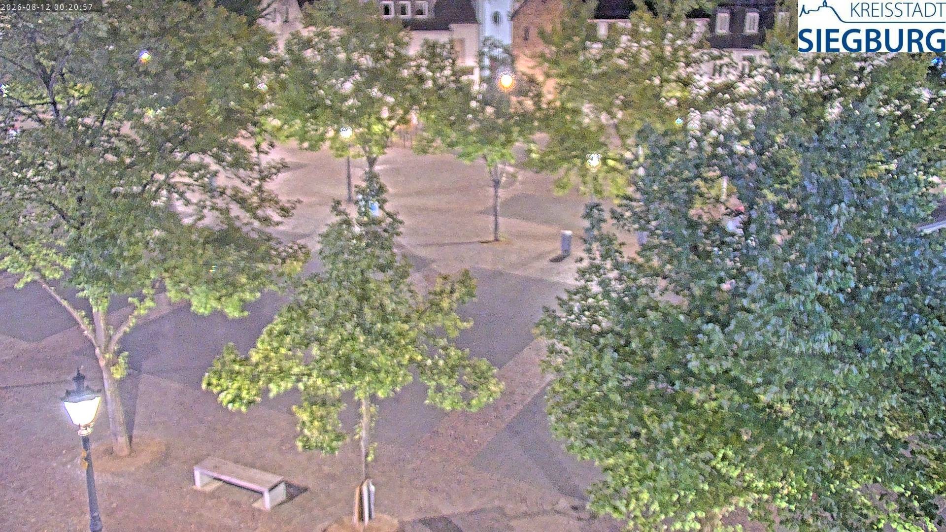 Archiv Foto Webcam Siegburg (Nordrhein-Westfalen) - Blick auf Marktplatz