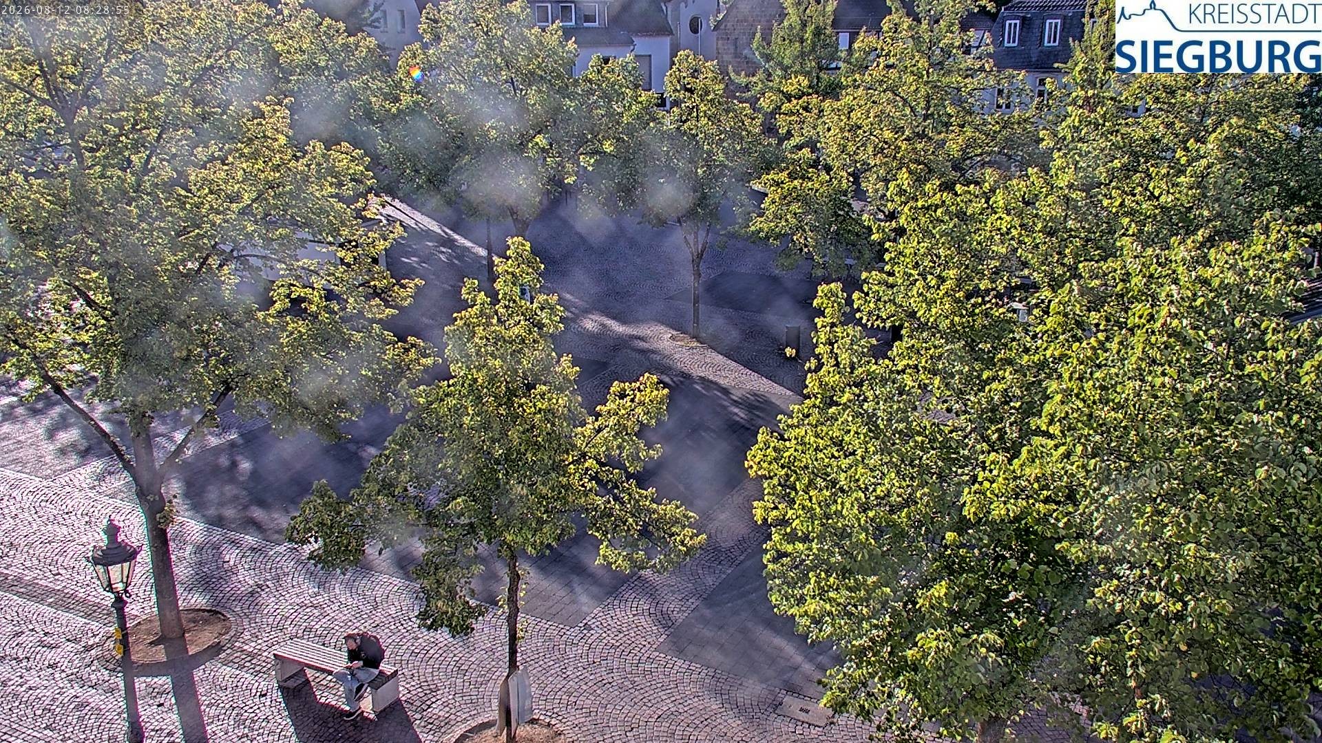 Archiv Foto Webcam Siegburg (Nordrhein-Westfalen) - Blick auf Marktplatz