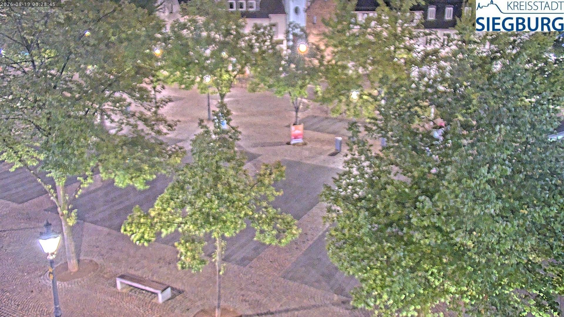 Archiv Foto Webcam Siegburg (Nordrhein-Westfalen) - Blick auf Marktplatz