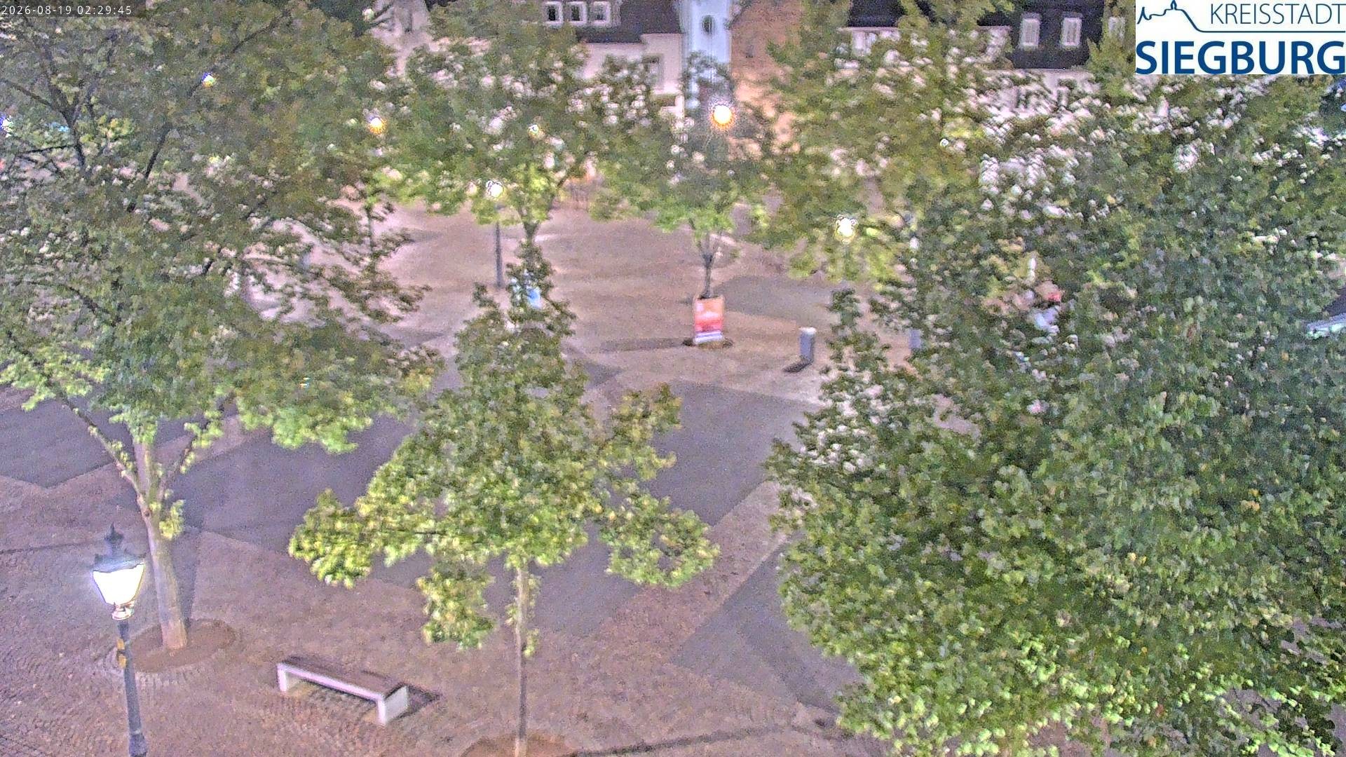 Archiv Foto Webcam Siegburg (Nordrhein-Westfalen) - Blick auf Marktplatz