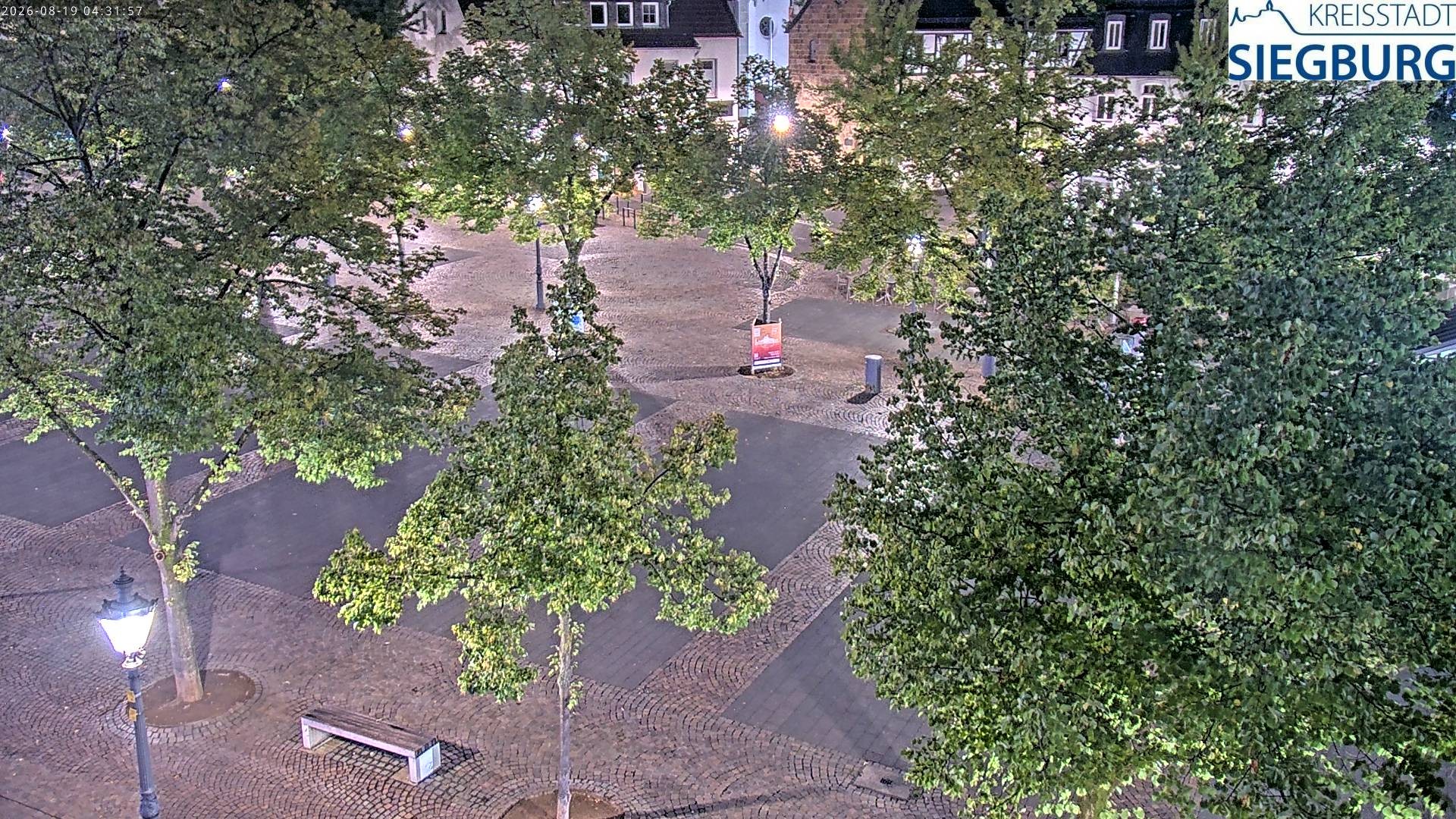 Archiv Foto Webcam Siegburg (Nordrhein-Westfalen) - Blick auf Marktplatz