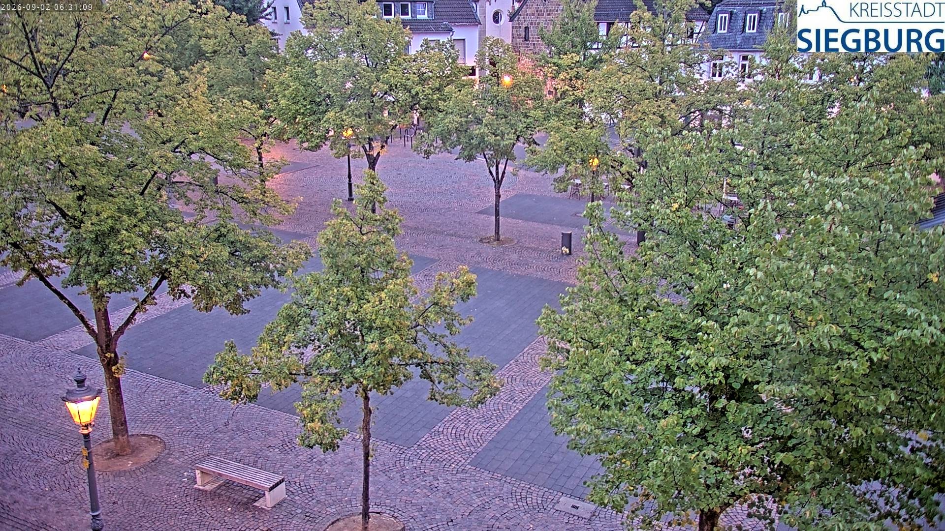 Archiv Foto Webcam Siegburg (Nordrhein-Westfalen) - Blick auf Marktplatz