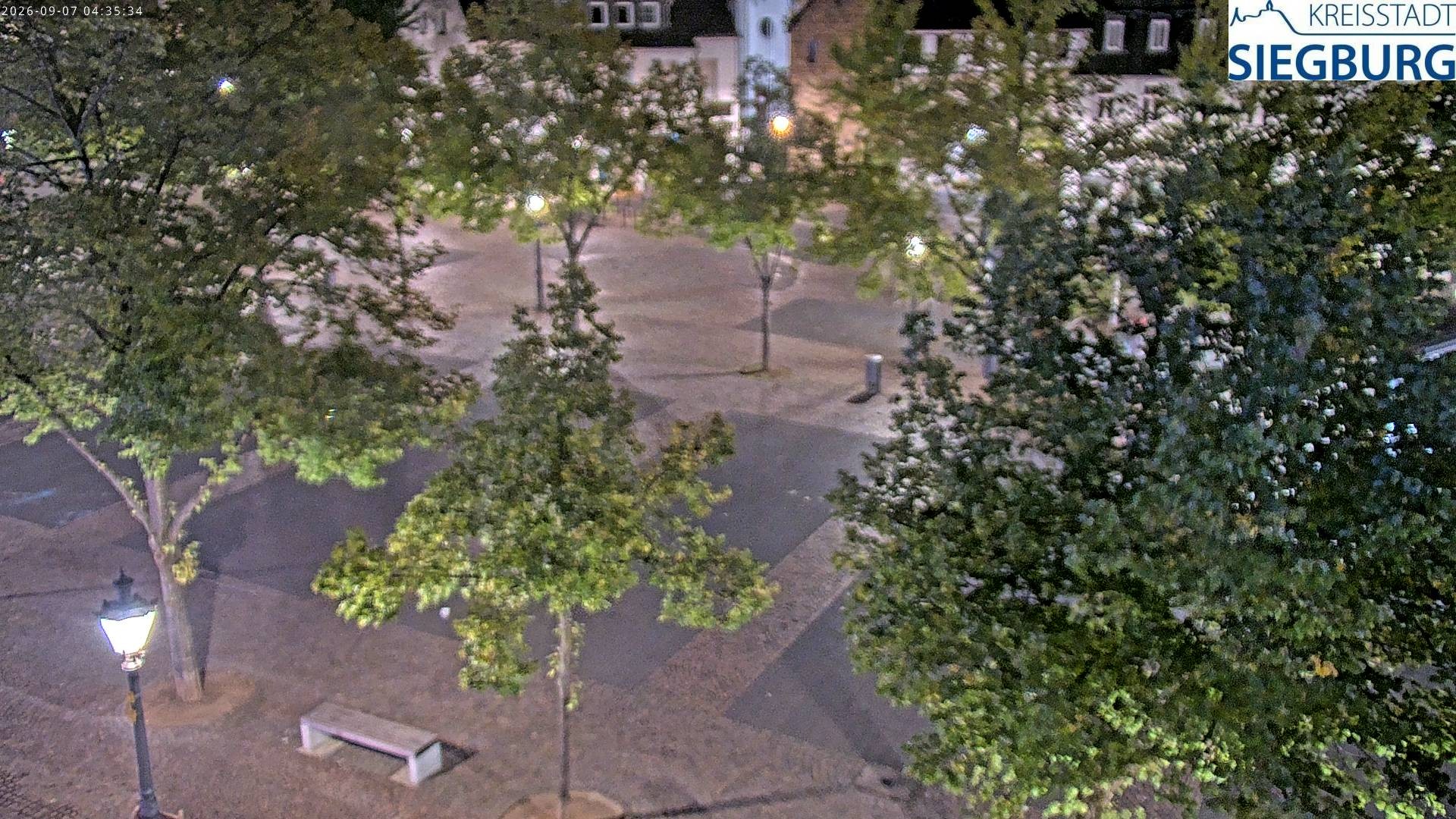 Archiv Foto Webcam Siegburg (Nordrhein-Westfalen) - Blick auf Marktplatz