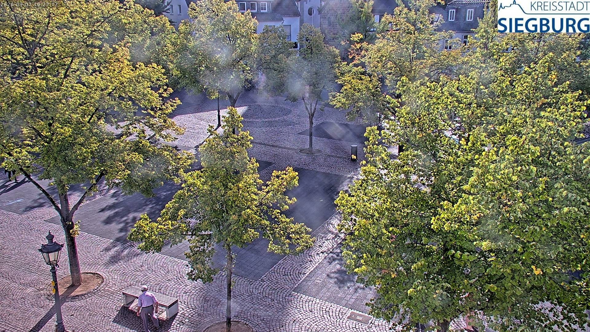 Archiv Foto Webcam Siegburg (Nordrhein-Westfalen) - Blick auf Marktplatz