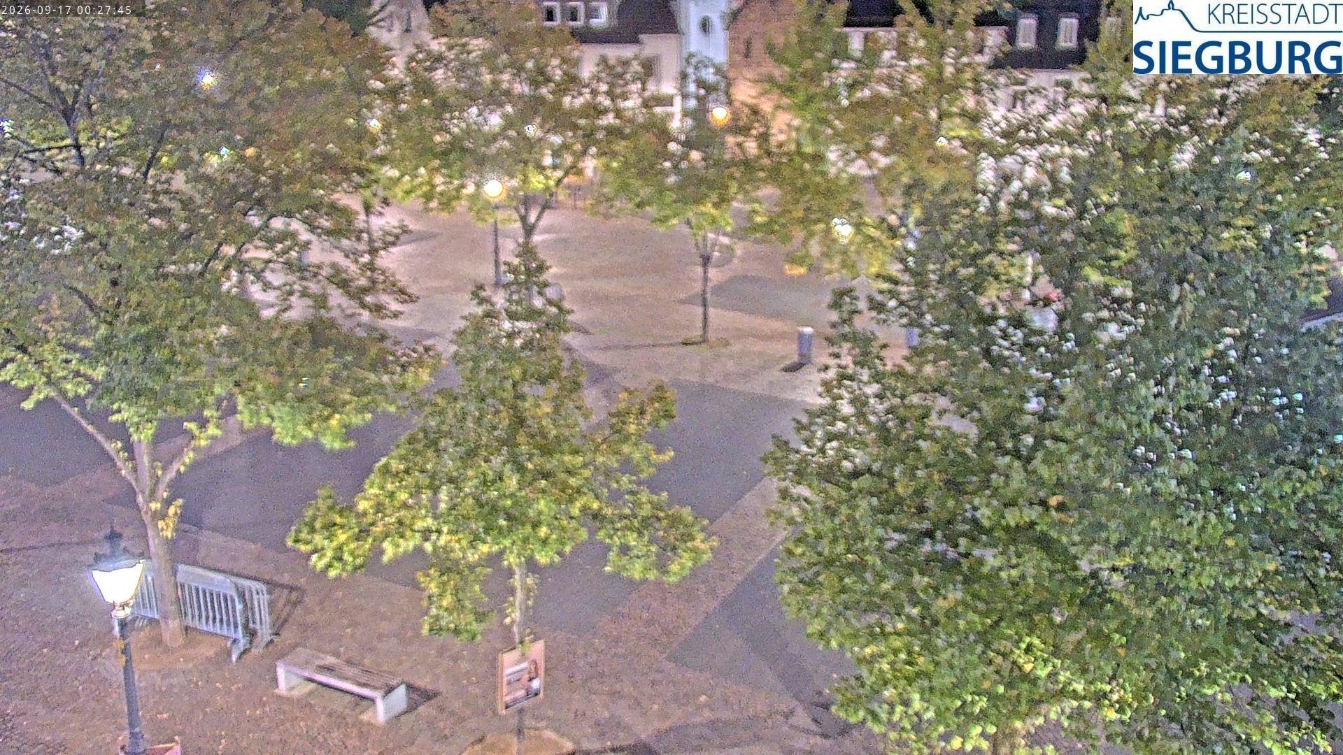 Archiv Foto Webcam Siegburg (Nordrhein-Westfalen) - Blick auf Marktplatz