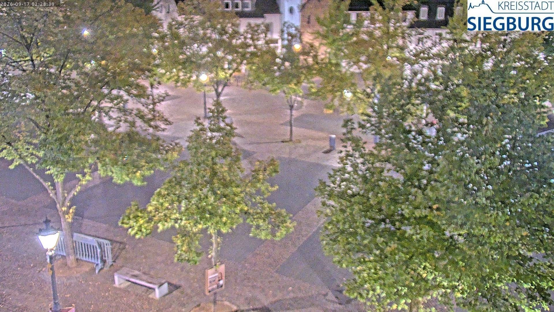 Archiv Foto Webcam Siegburg (Nordrhein-Westfalen) - Blick auf Marktplatz