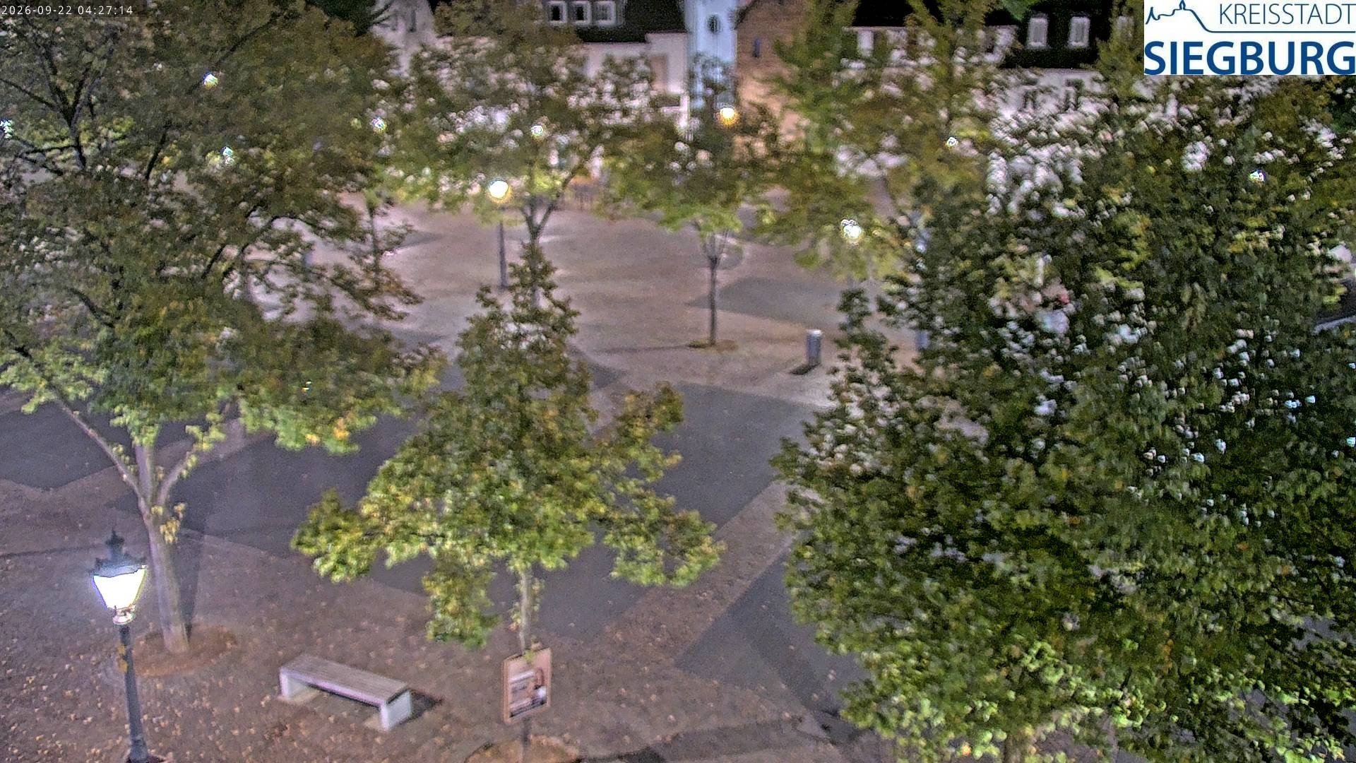 Archiv Foto Webcam Siegburg (Nordrhein-Westfalen) - Blick auf Marktplatz