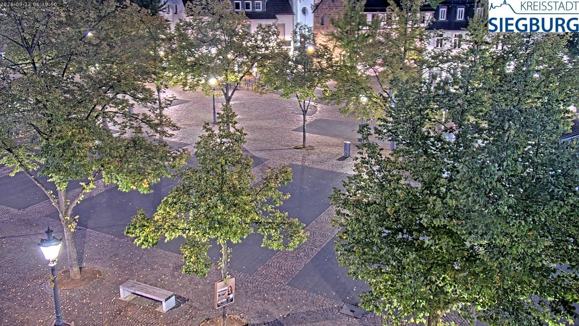 Archiv Foto Webcam Siegburg (Nordrhein-Westfalen) - Blick auf Marktplatz