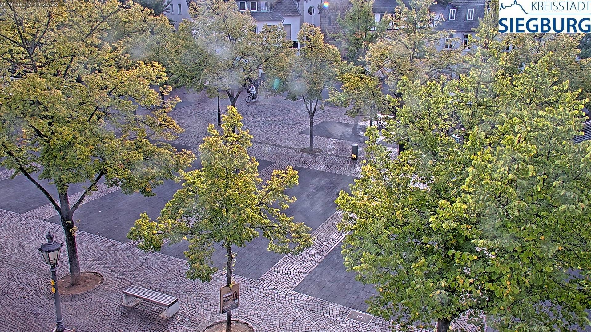 Archiv Foto Webcam Siegburg (Nordrhein-Westfalen) - Blick auf Marktplatz