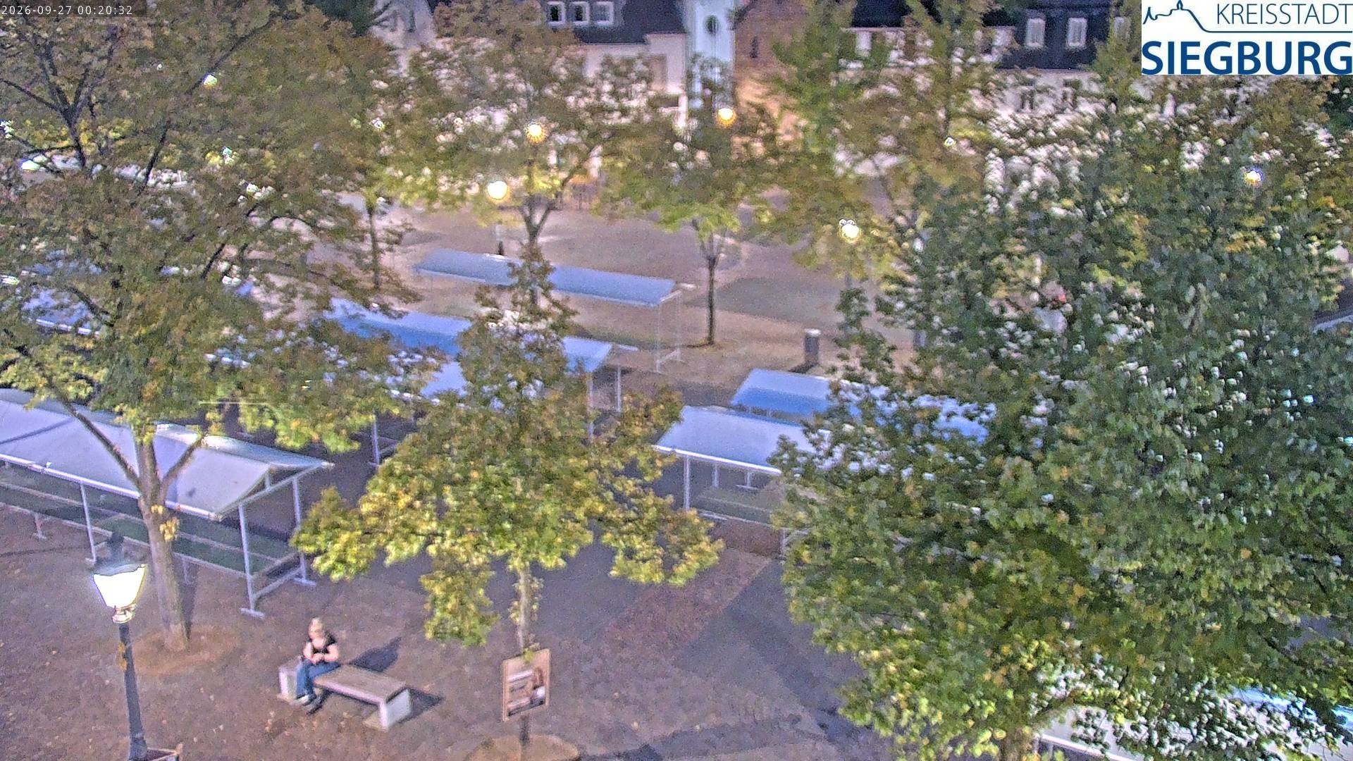 Archiv Foto Webcam Siegburg (Nordrhein-Westfalen) - Blick auf Marktplatz