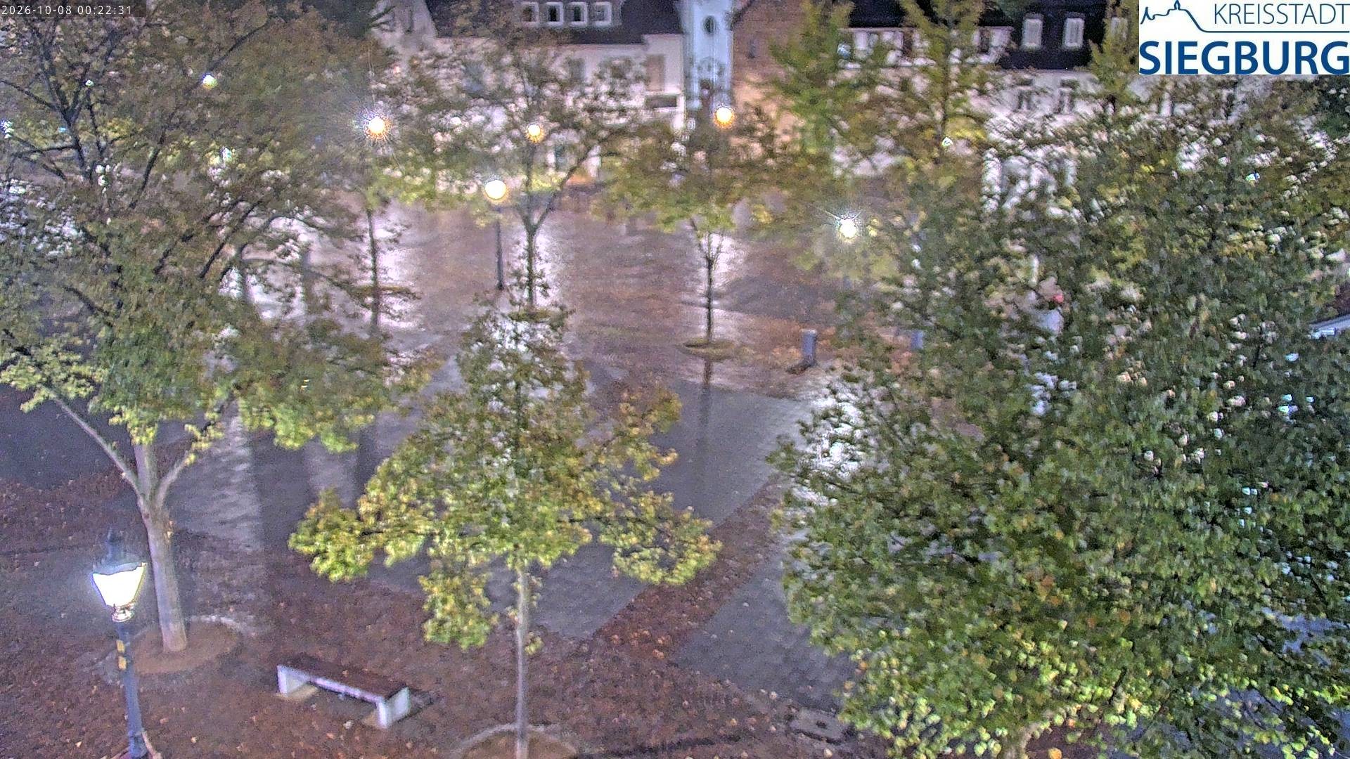 Archived image Webcam Siegburg (Noth Rhine-Westphalia) - View towards market square
