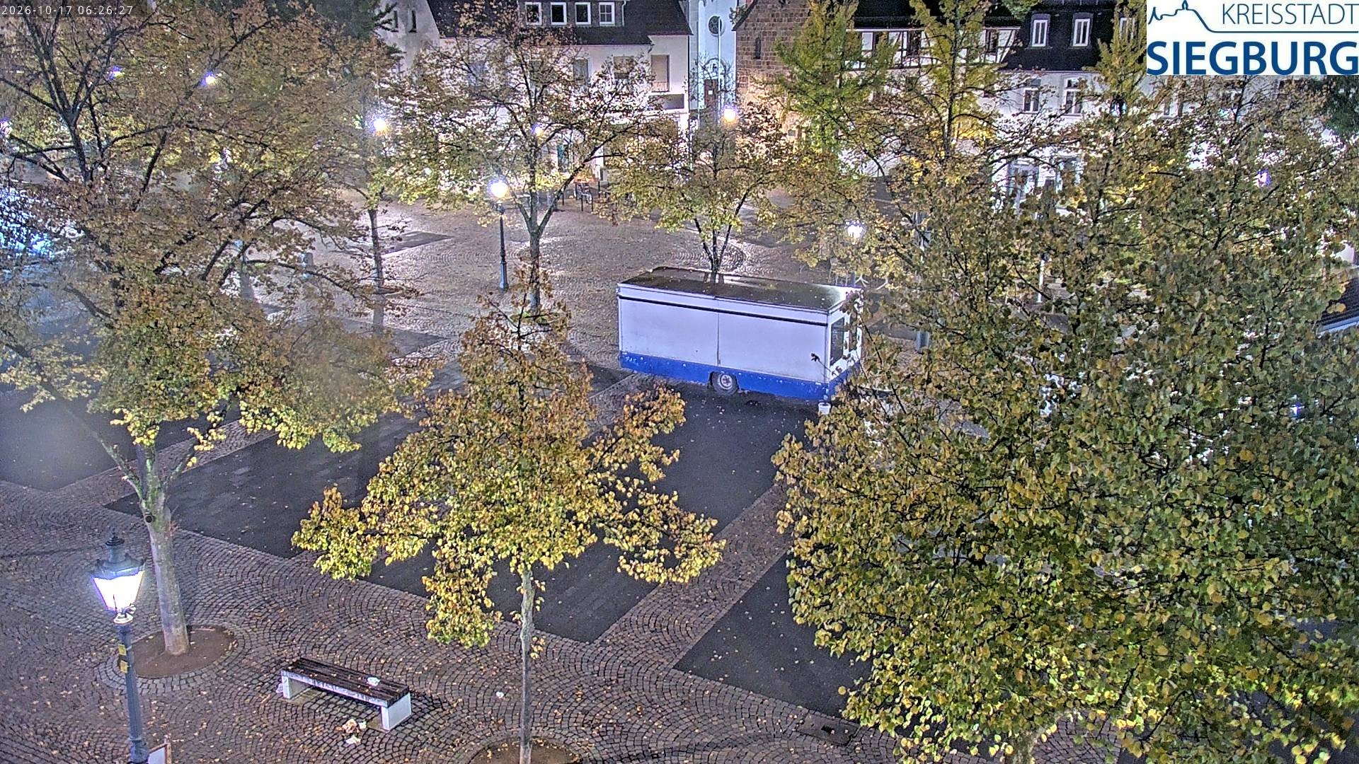 Archiv Foto Webcam Siegburg (Nordrhein-Westfalen) - Blick auf Marktplatz