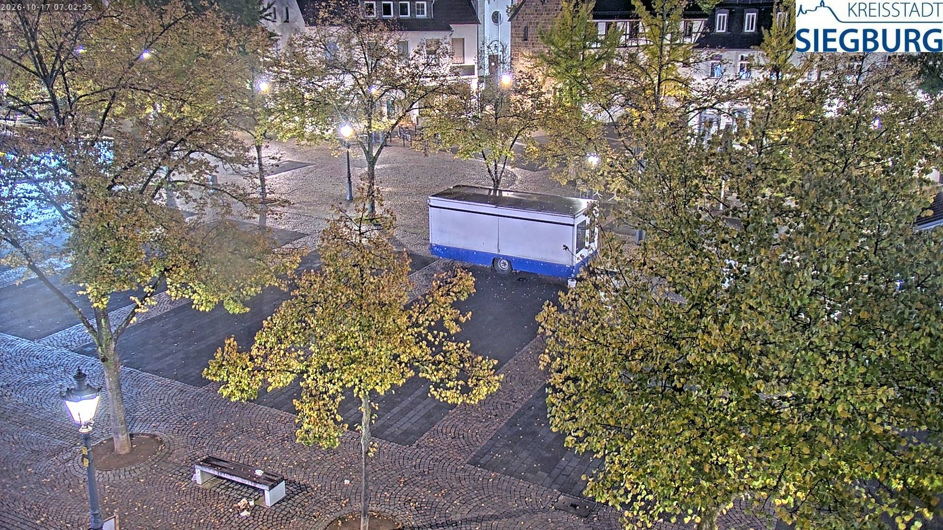Archiv Foto Webcam Siegburg (Nordrhein-Westfalen) - Blick auf Marktplatz