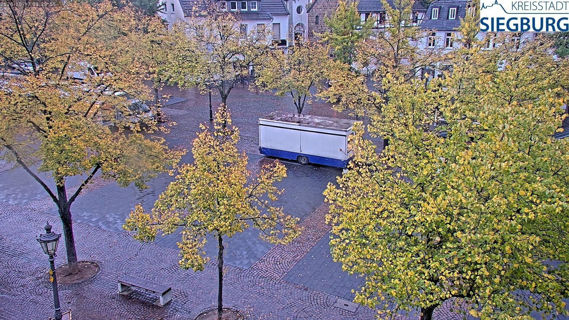 Archiv Foto Webcam Siegburg (Nordrhein-Westfalen) - Blick auf Marktplatz
