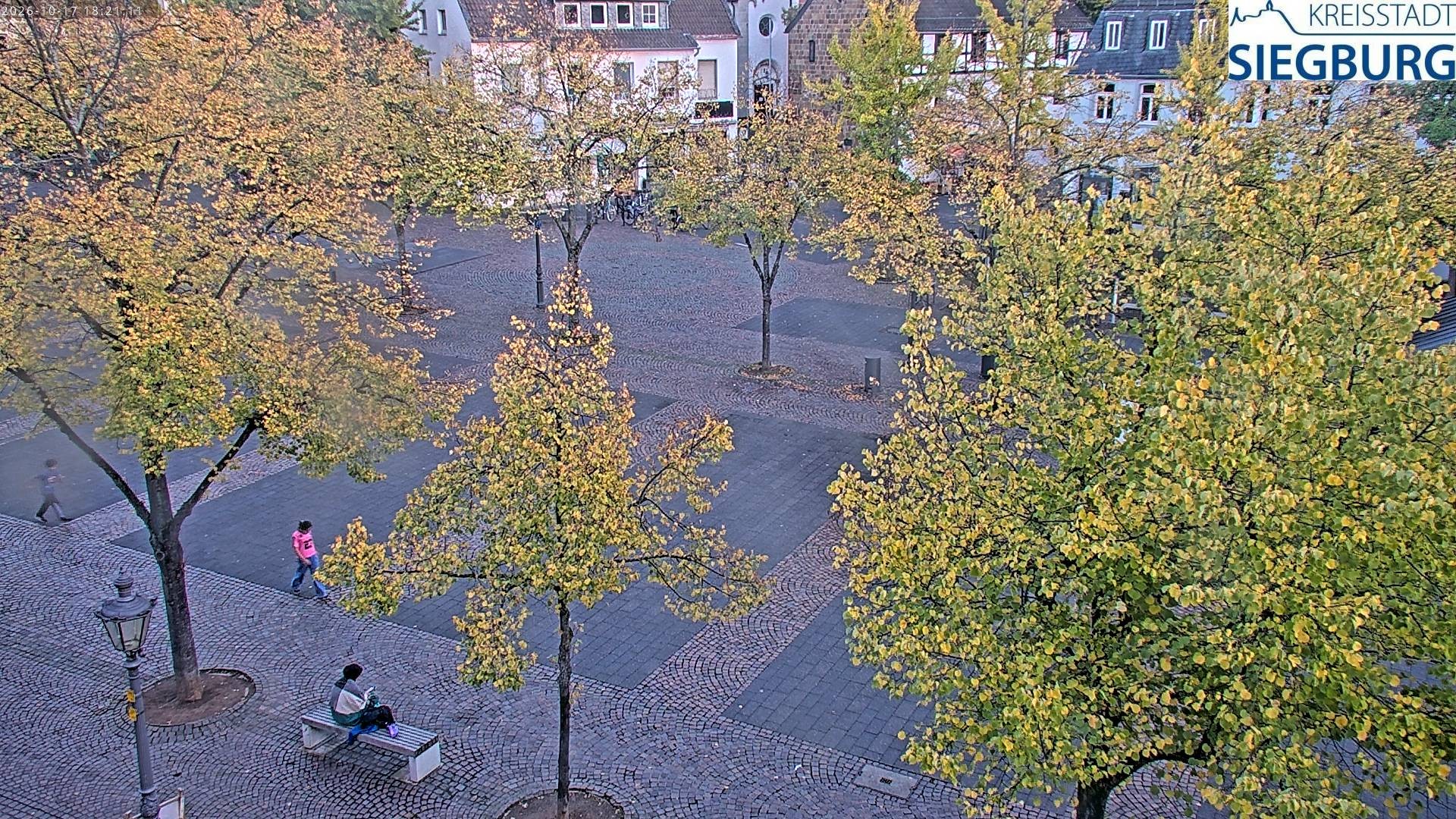 Archiv Foto Webcam Siegburg (Nordrhein-Westfalen) - Blick auf Marktplatz