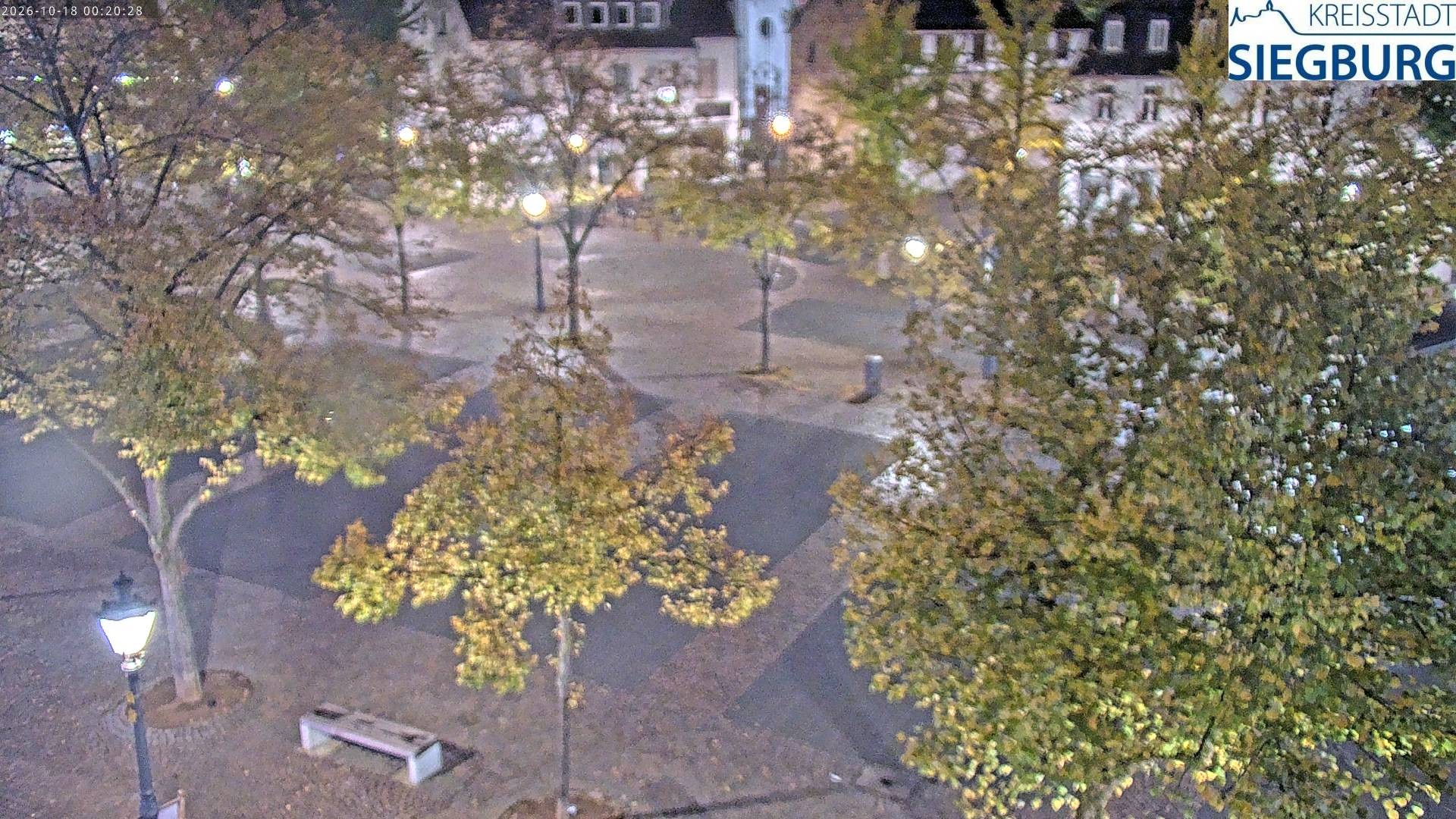 Archived image Webcam Siegburg (Noth Rhine-Westphalia) - View towards market square