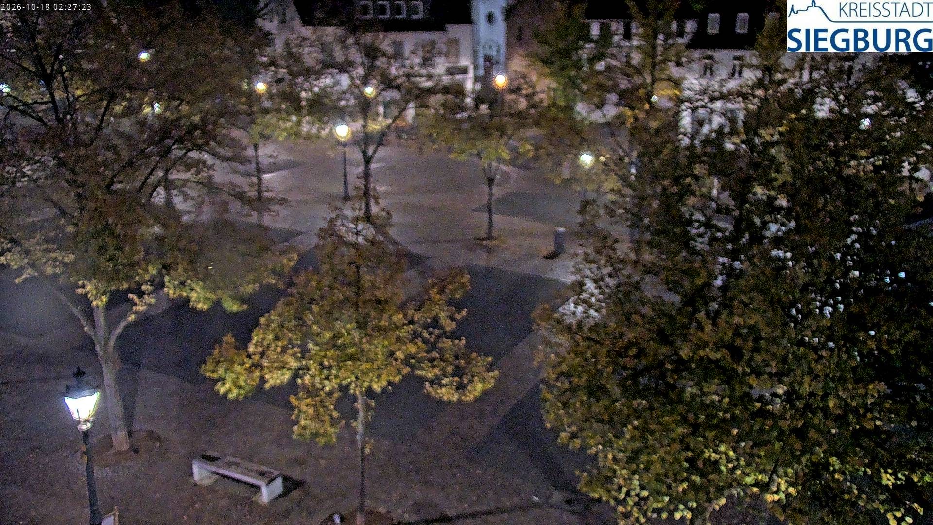 Archived image Webcam Siegburg (Noth Rhine-Westphalia) - View towards market square