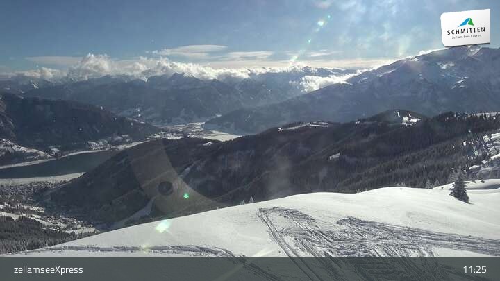 Archived image Webcam zellamseeXpress Top Station