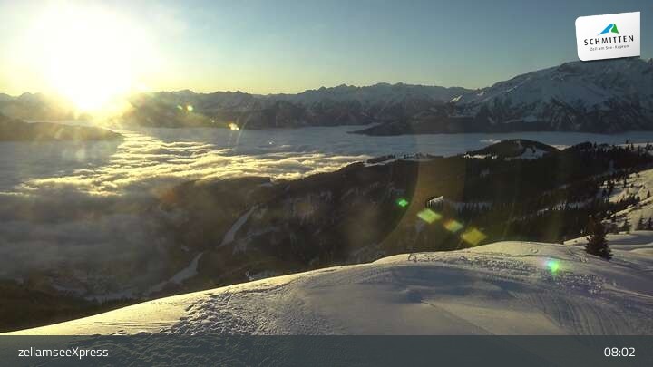 Archiv Foto Webcam Bergstation: zellamseeXpress