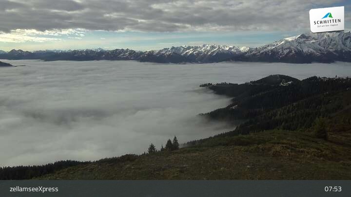 Archiv Foto Webcam Schmittenhöhe: Bergstation zellamseeXpress