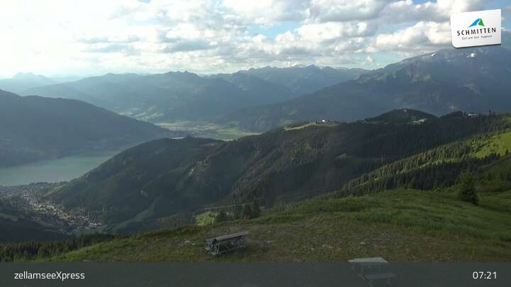 Archiv Foto Webcam Schmittenhöhe: Bergstation zellamseeXpress