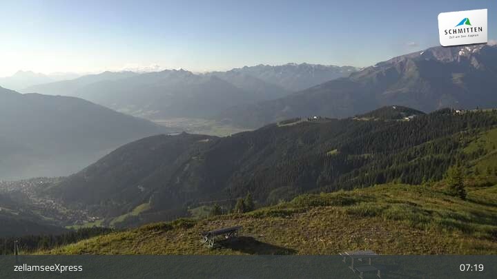 Archiv Foto Webcam Schmittenhöhe: Bergstation zellamseeXpress