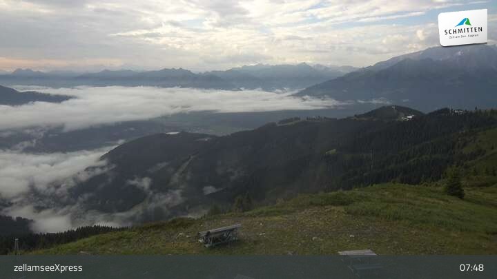 Archived image Webcam zellamseeXpress Top Station