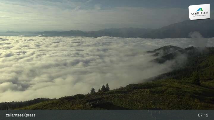 Archiv Foto Webcam Schmittenhöhe: Bergstation zellamseeXpress