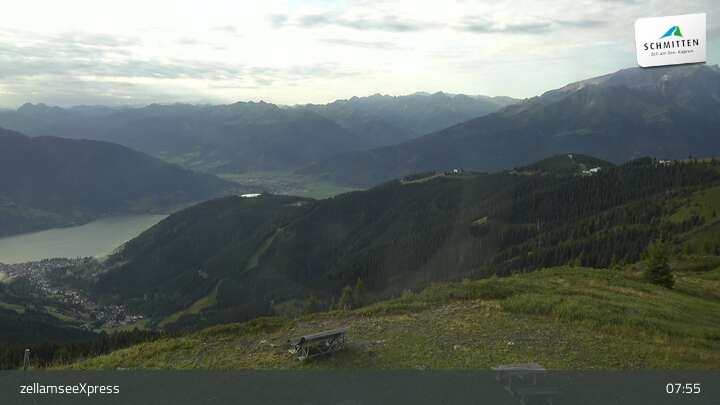 Archiv Foto Webcam Schmittenhöhe: Bergstation zellamseeXpress