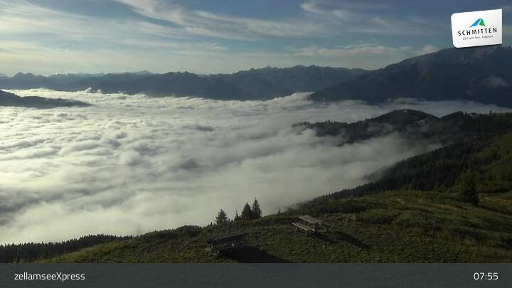 Archived image Webcam zellamseeXpress Top Station