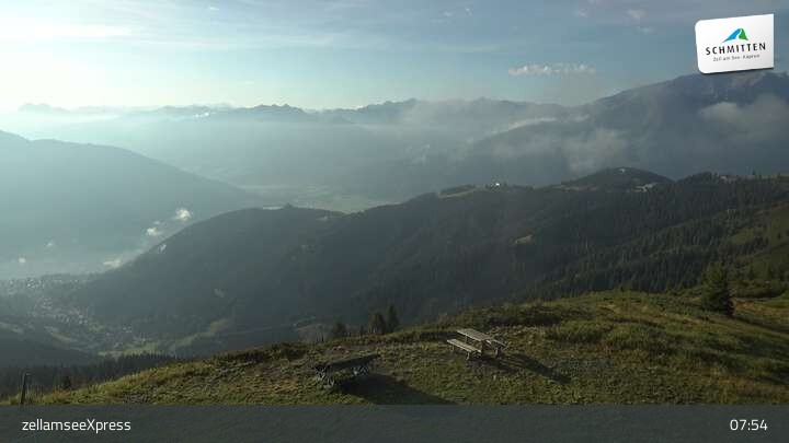 Archiv Foto Webcam Schmittenhöhe: Bergstation zellamseeXpress