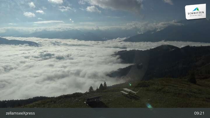 Archiv Foto Webcam Schmittenhöhe: Bergstation zellamseeXpress