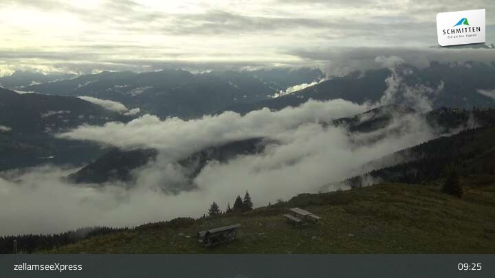 Archiv Foto Webcam Schmittenhöhe: Bergstation zellamseeXpress