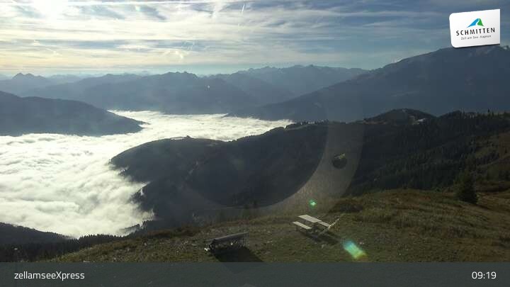 Archiv Foto Webcam Schmittenhöhe: Bergstation zellamseeXpress