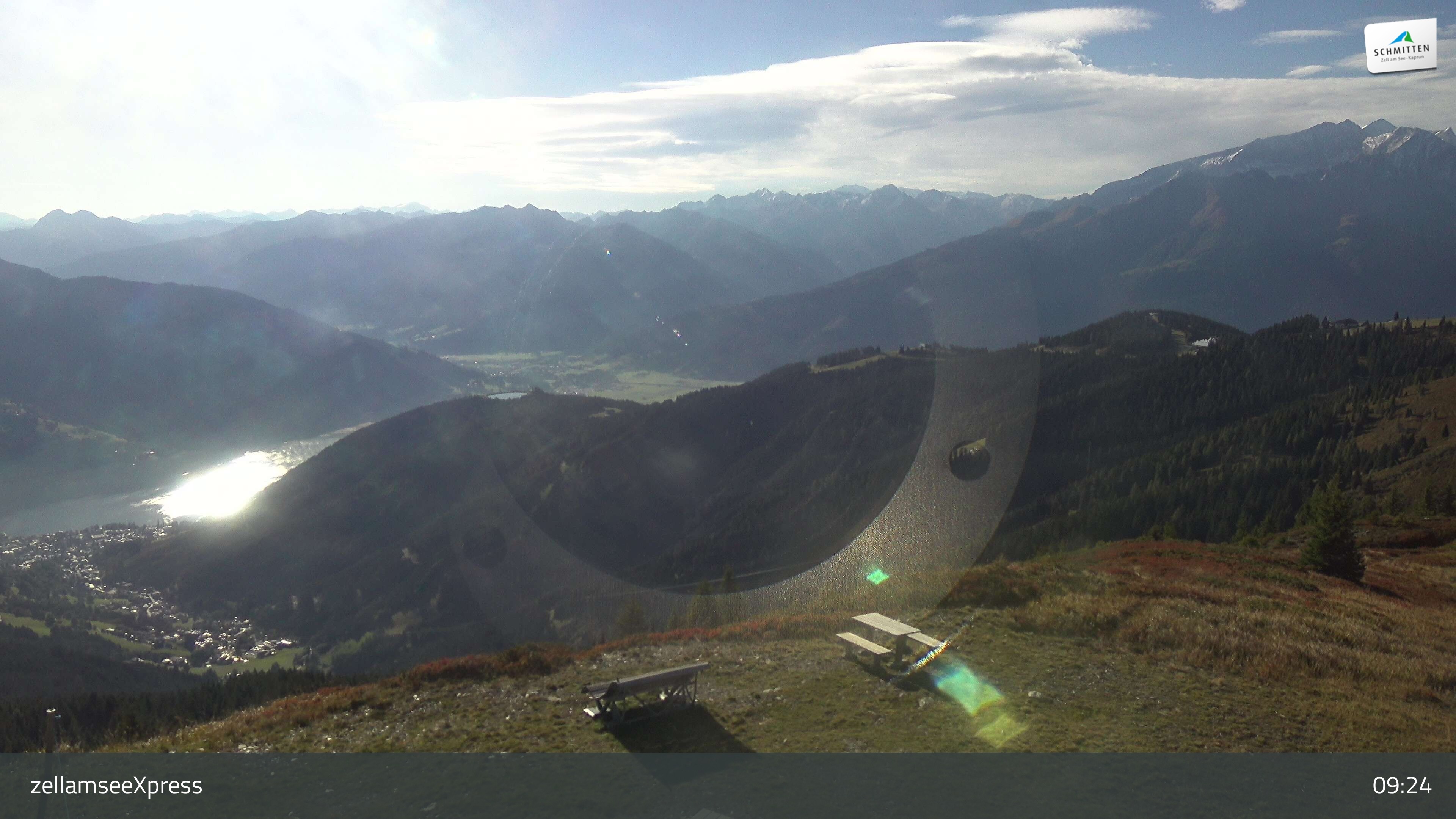 Archiv Foto Webcam Schmittenhöhe: Bergstation zellamseeXpress