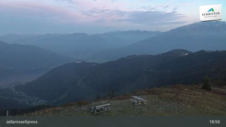 Archiv Foto Webcam Schmittenhöhe: Bergstation zellamseeXpress