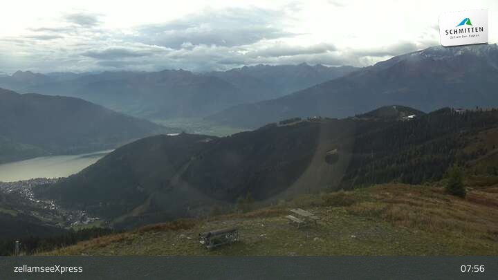 Archiv Foto Webcam Schmittenhöhe: Bergstation zellamseeXpress