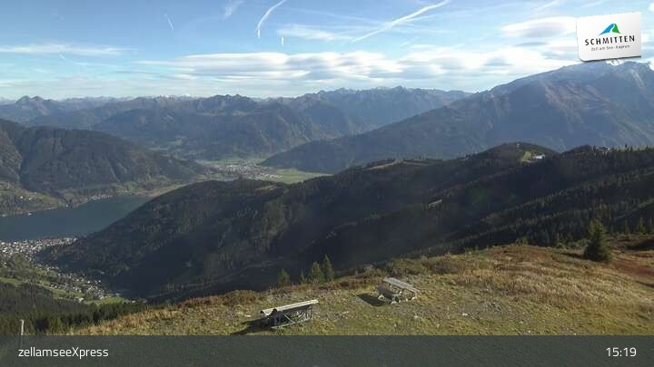 Archiv Foto Webcam Schmittenhöhe: Bergstation zellamseeXpress