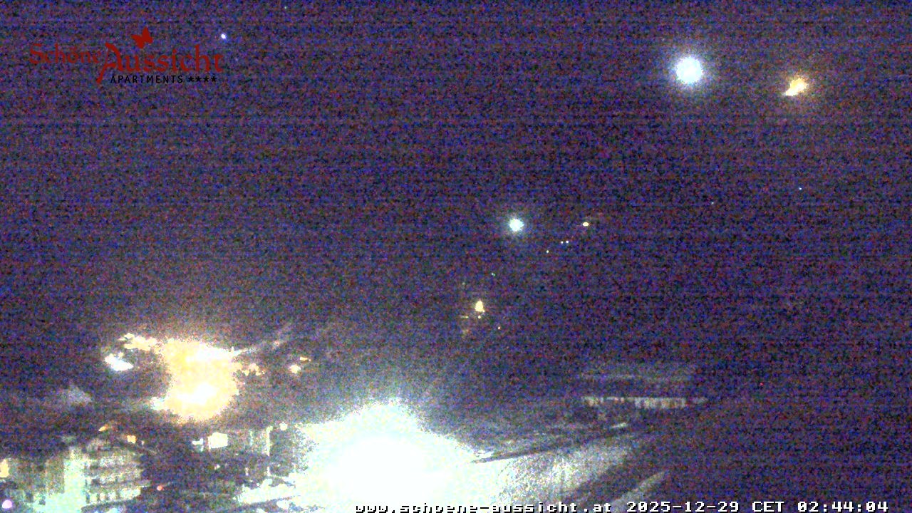 Archiv Foto Webcam Tux Lanersbach - Ausblick Appartements Schöne Aussicht