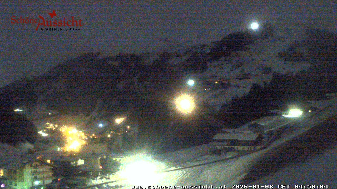 Archiv Foto Webcam Tux Lanersbach - Ausblick Appartements Schöne Aussicht