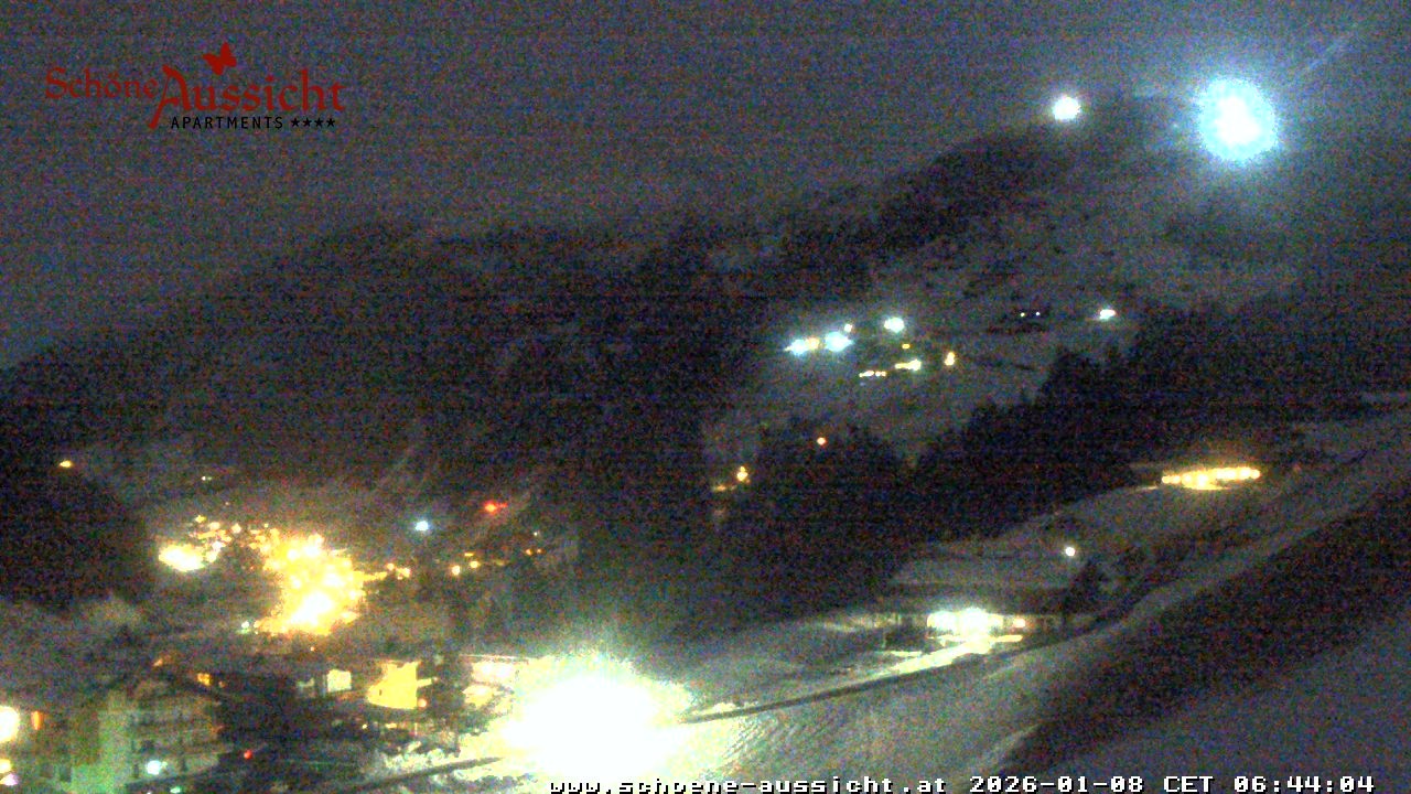 Archiv Foto Webcam Tux Lanersbach - Ausblick Appartements Schöne Aussicht