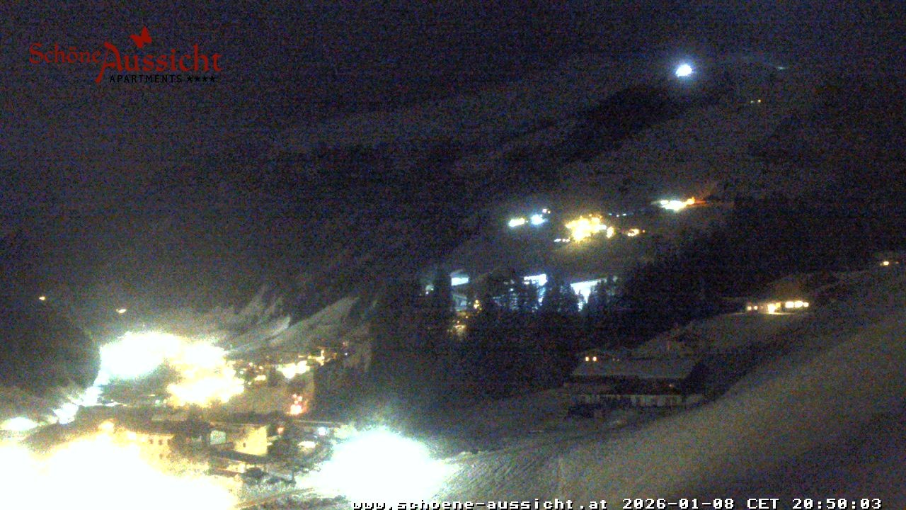 Archiv Foto Webcam Tux Lanersbach - Ausblick Appartements Schöne Aussicht