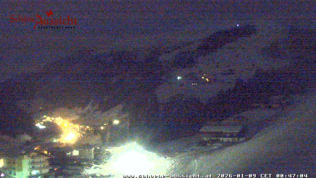 Archiv Foto Webcam Tux Lanersbach - Ausblick Appartements Schöne Aussicht