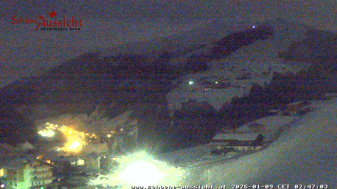 Archiv Foto Webcam Tux Lanersbach - Ausblick Appartements Schöne Aussicht
