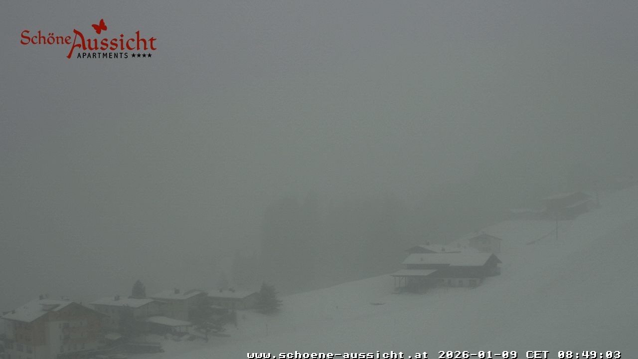 Archiv Foto Webcam Tux Lanersbach - Ausblick Appartements Schöne Aussicht