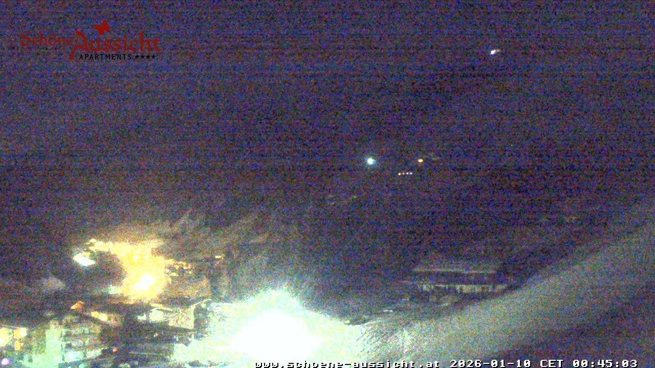 Archiv Foto Webcam Tux Lanersbach - Ausblick Appartements Schöne Aussicht